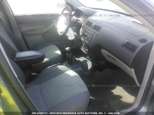 1FAFP34N17W147518 - 2007 FORD FOCUS ZX4/S/SE/SES GRAY photo 5