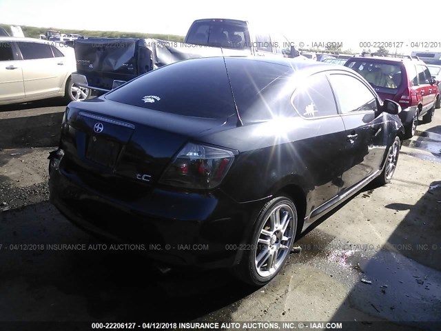 JTKDE167350028033 - 2005 TOYOTA SCION TC 黑色 照片 4
