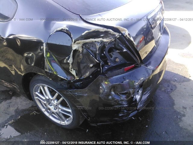 JTKDE167350028033 - 2005 TOYOTA SCION TC 黑色 照片 6