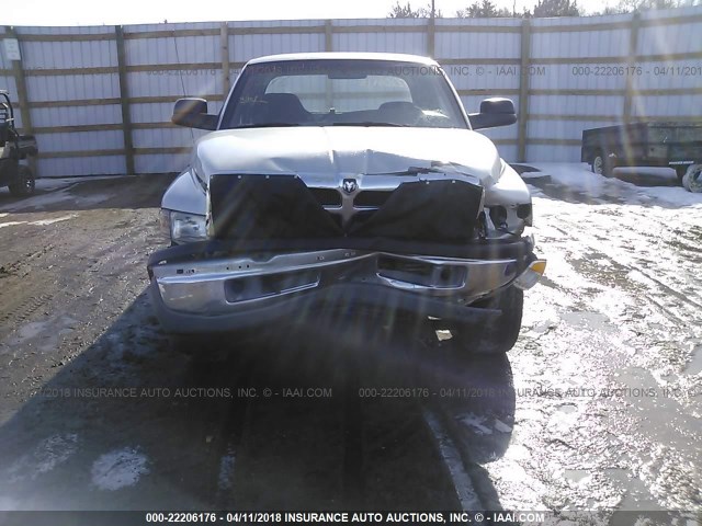 1B7KF23621J509358 - 2001 DODGE RAM 2500 SILVER photo 6