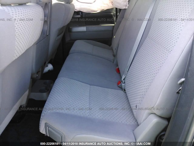 5TFRM5F11DX060200 - 2013 TOYOTA TUNDRA DOUBLE CAB SR5 BLACK photo 8