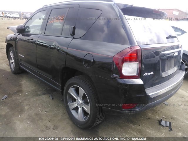 1C4NJDEB5GD708297 - 2016 JEEP COMPASS LATITUDE 黑色 照片 3