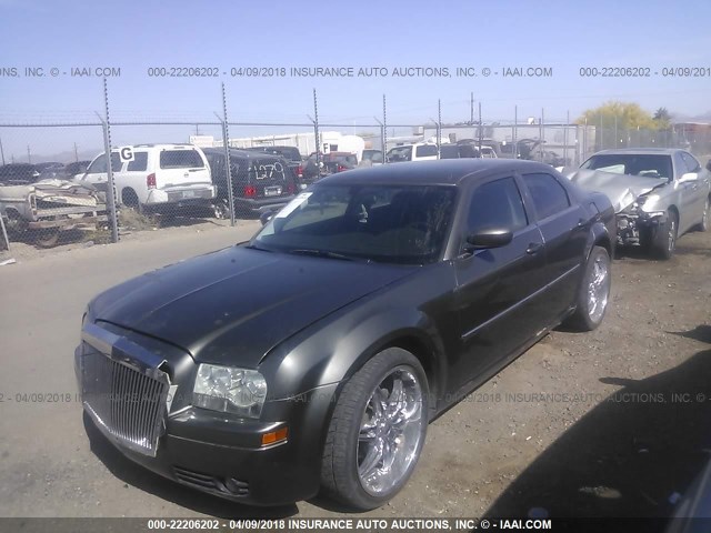 2C3KA53G18H322797 - 2008 CHRYSLER 300 TOURING GRAY photo 2