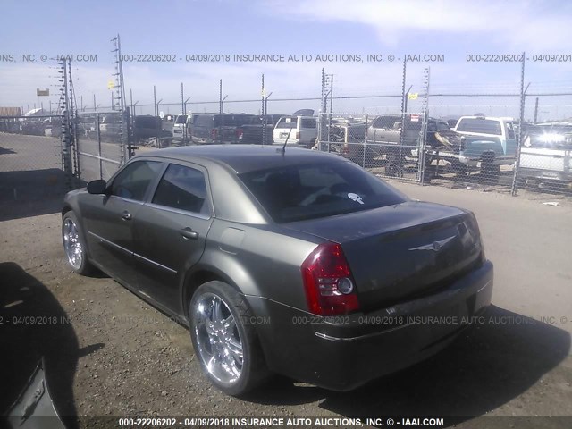 2C3KA53G18H322797 - 2008 CHRYSLER 300 TOURING GRAY photo 3