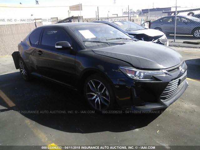 JTKJF5C77E3070828 - 2014 TOYOTA SCION TC 黑色 照片 1