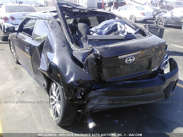 JTKJF5C77E3070828 - 2014 TOYOTA SCION TC 黑色 照片 6