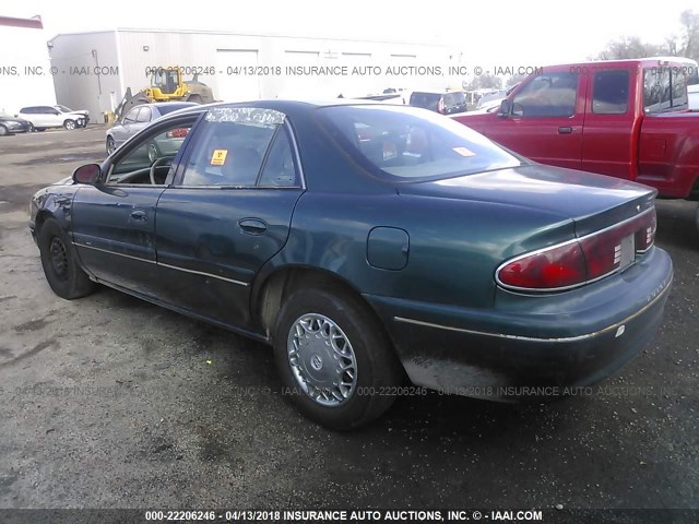 2G4WY55J4Y1126665 - 2000 BUICK CENTURY LIMITED/2000 GREEN photo 3