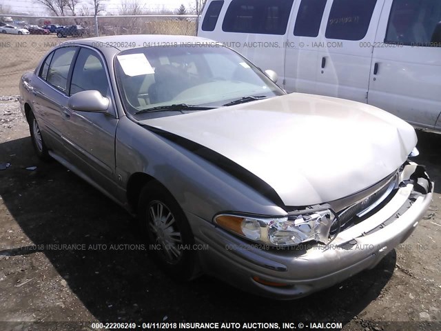 1G4HP52KX3U207269 - 2003 BUICK LESABRE CUSTOM BROWN photo 1