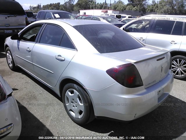 1G2ZF55B964238156 - 2006 PONTIAC G6 SE SILVER photo 3