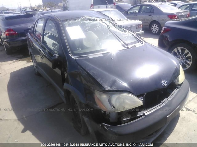 JTDBT123310175132 - 2001 TOYOTA ECHO BLACK photo 1