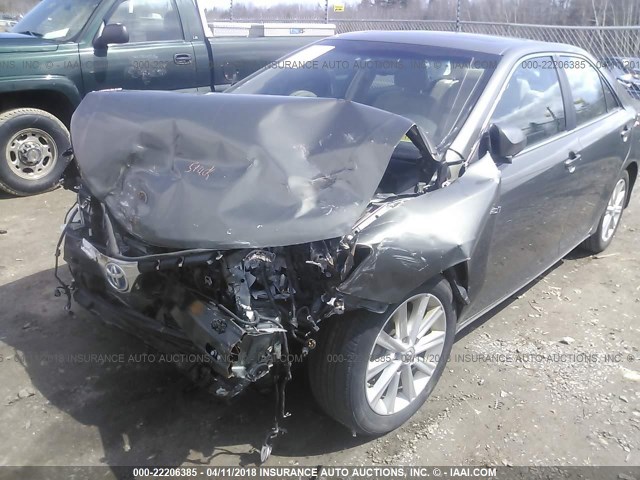 4T1BD1FK6CU031502 - 2012 TOYOTA CAMRY HYBRID/LE/XLE 绿色 照片 6