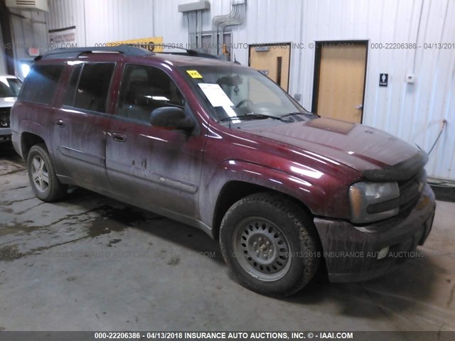 1GNET16S146227459 - 2004 CHEVROLET TRAILBLAZER EXT LS/EXT LT MAROON photo 1