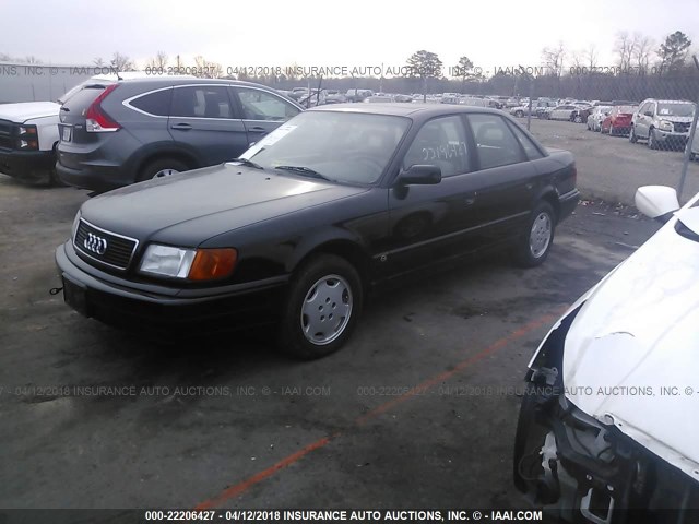 WAUBJ54A3NN045141 - 1992 AUDI 100 S BLACK photo 2