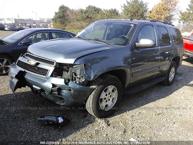 1GNFC130X8J195573 - 2008 CHEVROLET TAHOE C1500 GREEN photo 2