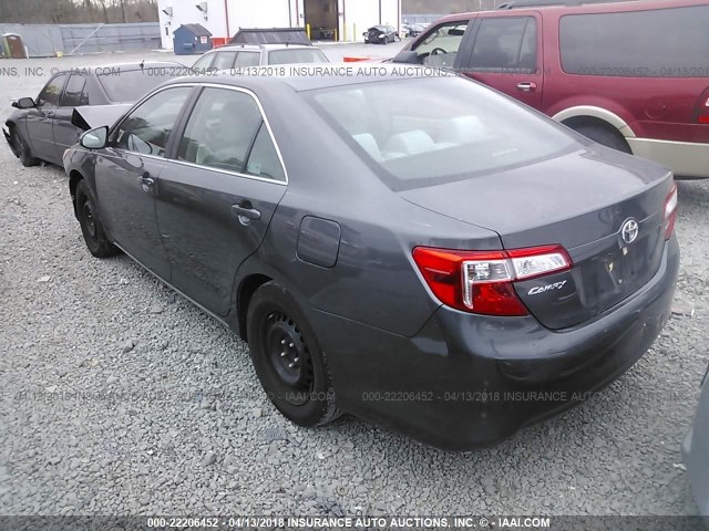 4T1BF1FK9CU120037 - 2012 TOYOTA CAMRY SE/LE/XLE 灰色 照片 3