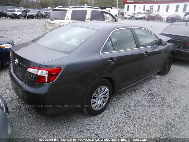 4T1BF1FK9CU120037 - 2012 TOYOTA CAMRY SE/LE/XLE 灰色 照片 4