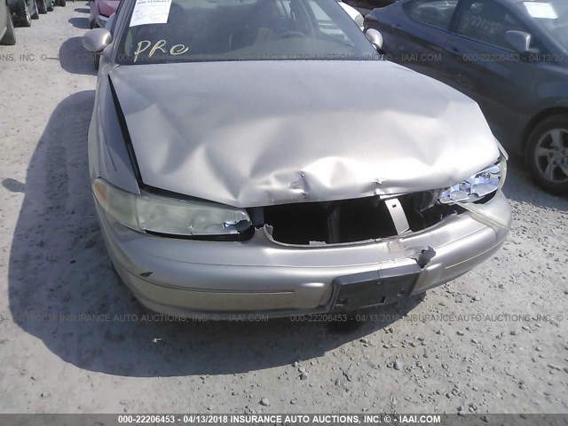 2G4WS52J931196211 - 2003 BUICK CENTURY CUSTOM TAN photo 6