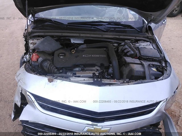 1G1ZB5ST3GF200490 - 2016 CHEVROLET MALIBU LS 银色 照片 10