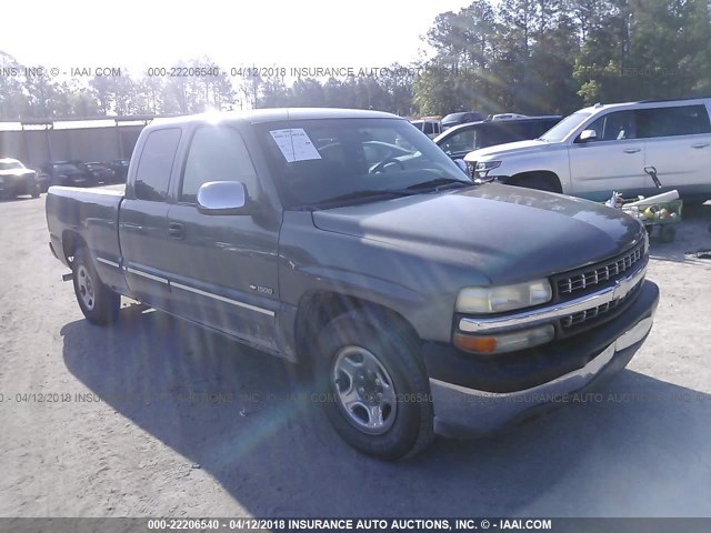 2GCEC19V221166142 - 2002 CHEVROLET SILVERADO C1500 SILVER photo 1