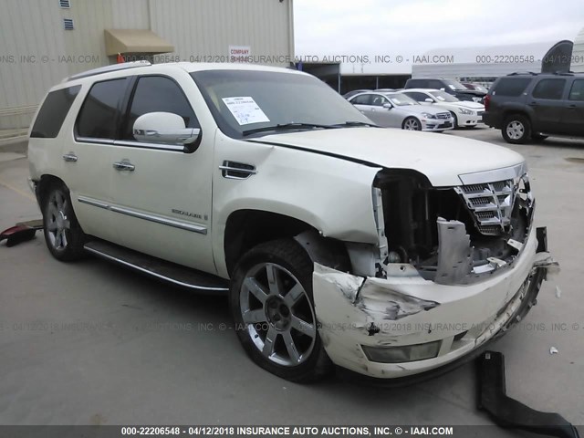 1GYFK63827R158963 - 2007 CADILLAC ESCALADE LUXURY WHITE photo 1