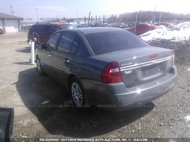 1G1ZS58N57F240126 - 2007 CHEVROLET MALIBU LS 灰色 照片 3