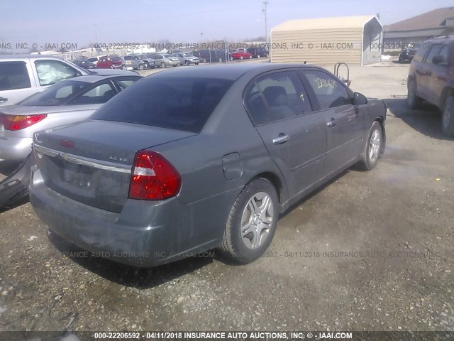 1G1ZS58N57F240126 - 2007 CHEVROLET MALIBU LS 灰色 照片 4
