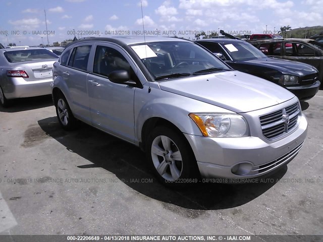 1B3CB3HA1BD238281 - 2011 DODGE CALIBER MAINSTREET SILVER photo 1