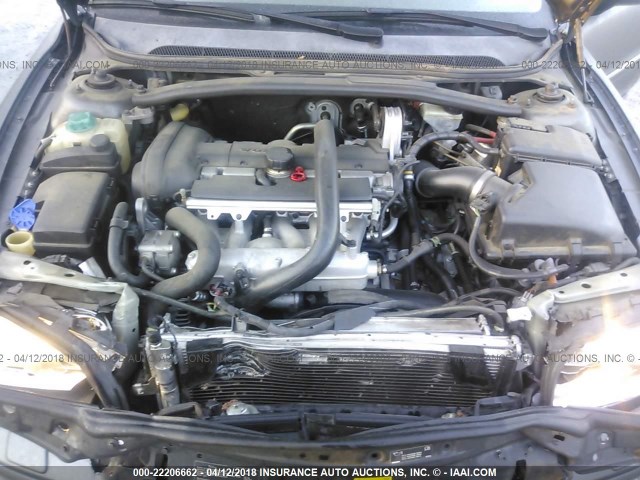 YV1RS592692738433 - 2009 VOLVO S60 2.5T GRAY photo 10