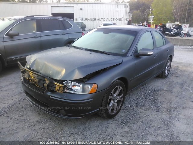 YV1RS592692738433 - 2009 VOLVO S60 2.5T GRAY photo 2