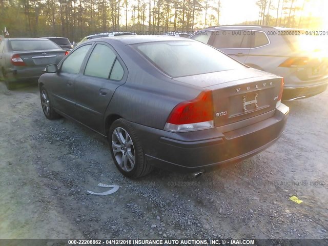 YV1RS592692738433 - 2009 VOLVO S60 2.5T GRAY photo 3