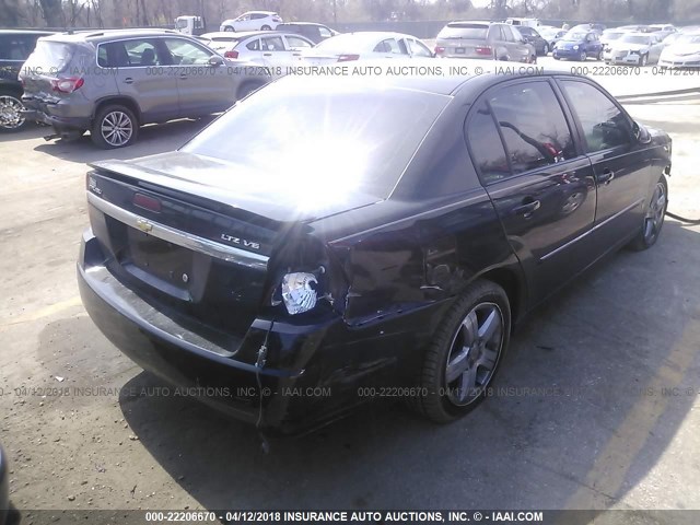 1G1ZU57N77F304999 - 2007 CHEVROLET MALIBU LTZ 黑色 照片 4