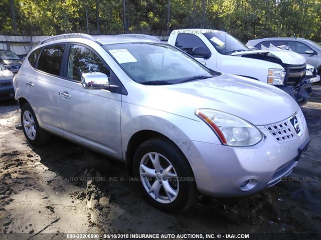 JN8AS58V98W100283 - 2008 NISSAN ROGUE S/SL SILVER photo 1