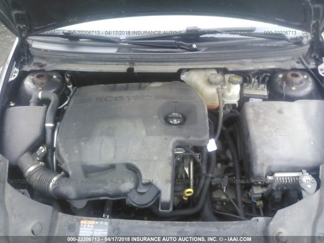 1G1ZB5E1XBF223932 - 2011 CHEVROLET MALIBU LS 灰色 照片 10