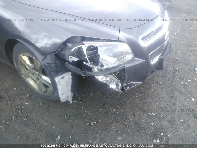 1G1ZB5E1XBF223932 - 2011 CHEVROLET MALIBU LS 灰色 照片 6