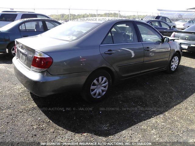 4T1BE32K46U729786 - 2006 TOYOTA CAMRY LE/XLE/SE GRAY photo 4