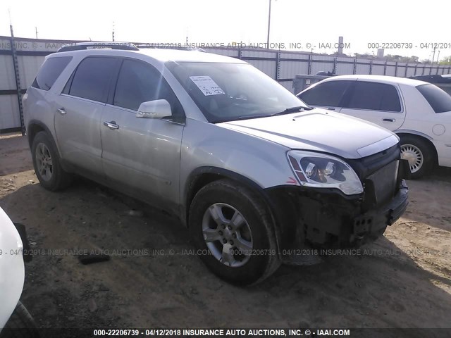 1GKER23D19J180364 - 2009 GMC ACADIA SLT-1 SILVER photo 1