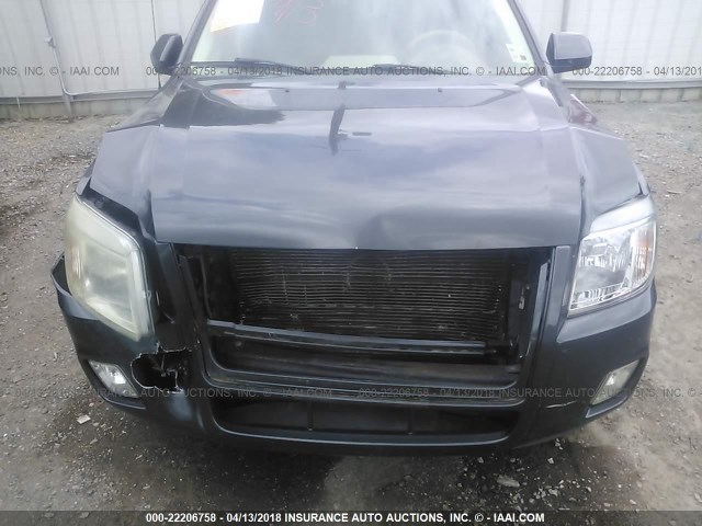 4M2CU87G59KJ14686 - 2009 MERCURY MARINER PREMIER GRAY photo 6