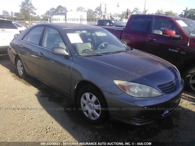 4T1BE32K34U843159 - 2004 TOYOTA CAMRY LE/XLE/SE GRAY photo 1