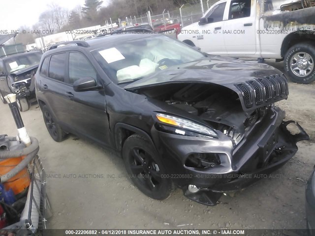 1C4PJMCB7JD505754 - 2018 JEEP CHEROKEE LATITUDE Boz foto 1