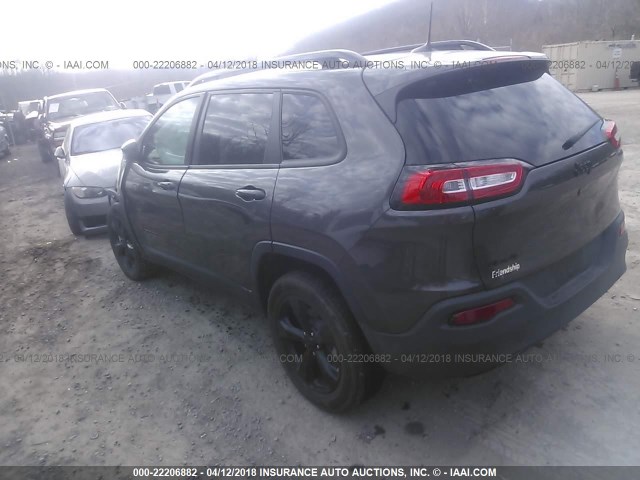 1C4PJMCB7JD505754 - 2018 JEEP CHEROKEE LATITUDE GRAY photo 3