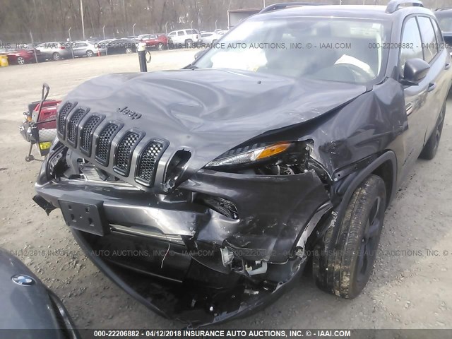 1C4PJMCB7JD505754 - 2018 JEEP CHEROKEE LATITUDE GRAY photo 6