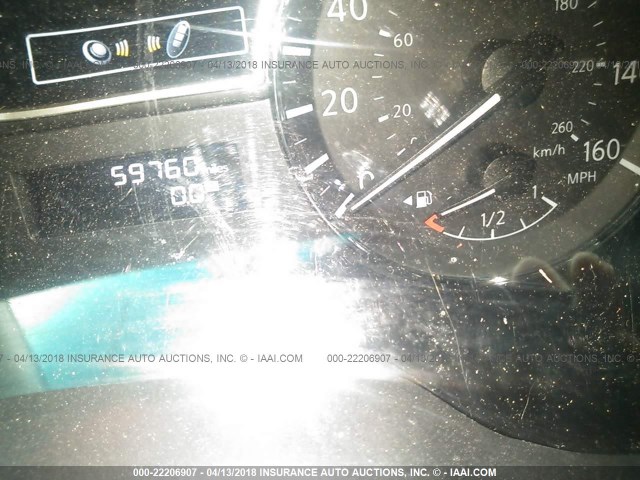 5N1AR2MM0EC611425 - 2014 NISSAN PATHFINDER S/SV/SL/PLATINUM GRAY photo 7