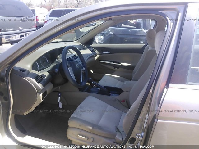 1HGCP26408A049379 - 2008 HONDA ACCORD LXP GOLD photo 5