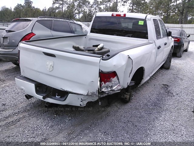 1C6RR6FTXES457225 - 2014 RAM 1500 ST WHITE photo 4