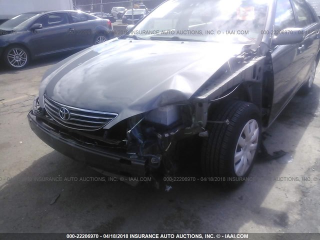 4T1BE30K85U638408 - 2005 TOYOTA CAMRY LE/XLE/SE ნაცრისფერი ფოტო 6