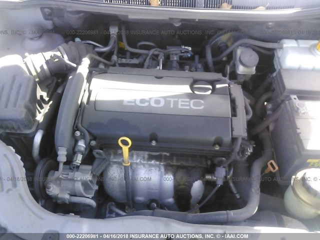 KL1TD56E59B602208 - 2009 CHEVROLET AVEO LS/LT 灰色 照片 10