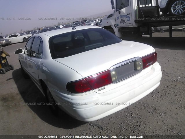 1G4HP52K144166208 - 2004 BUICK LESABRE CUSTOM WHITE photo 3