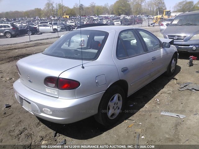 1G1JC524617328095 - 2001 CHEVROLET CAVALIER CNG BLUE photo 4