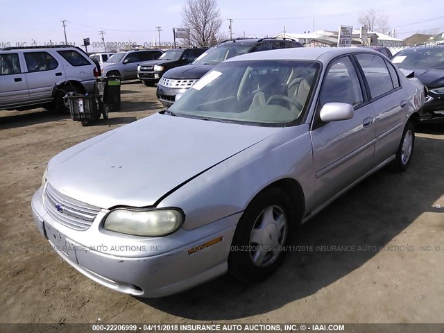1G1NE52JXY6178574 - 2000 CHEVROLET MALIBU LS 灰色 照片 2