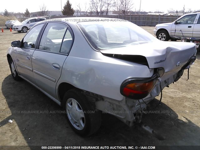1G1NE52JXY6178574 - 2000 CHEVROLET MALIBU LS 灰色 照片 3